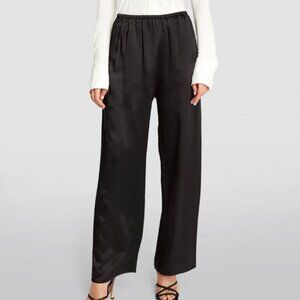 Toteme Black Silk Pants